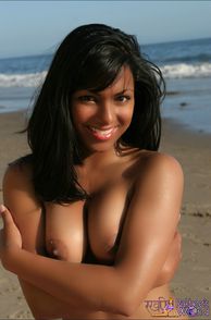 Nice Boobs On Smiling Indian Beauty